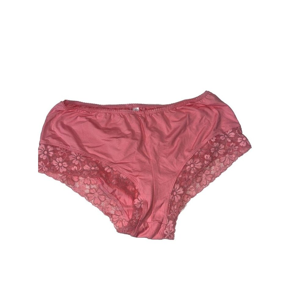 Sexy Satin Panties Size 14-16 Pink Color For Women Underwear